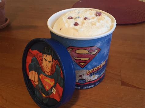 tcby superman ice cream